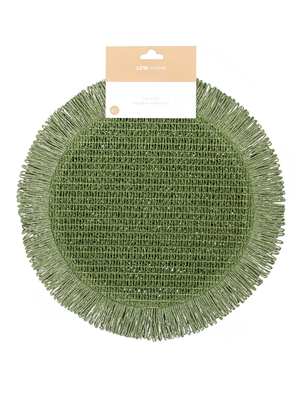 Wicker Charger Plate Set 2 Pack 39 cm -S5CN94Z8-YZW