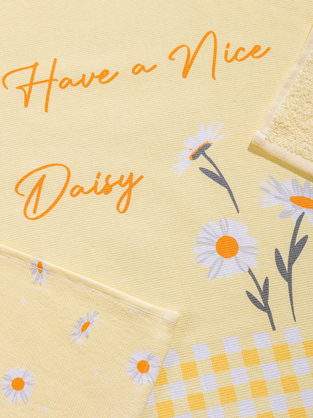 منشفة شاي مُزهرة ٣ قطع 40x50 سم-5