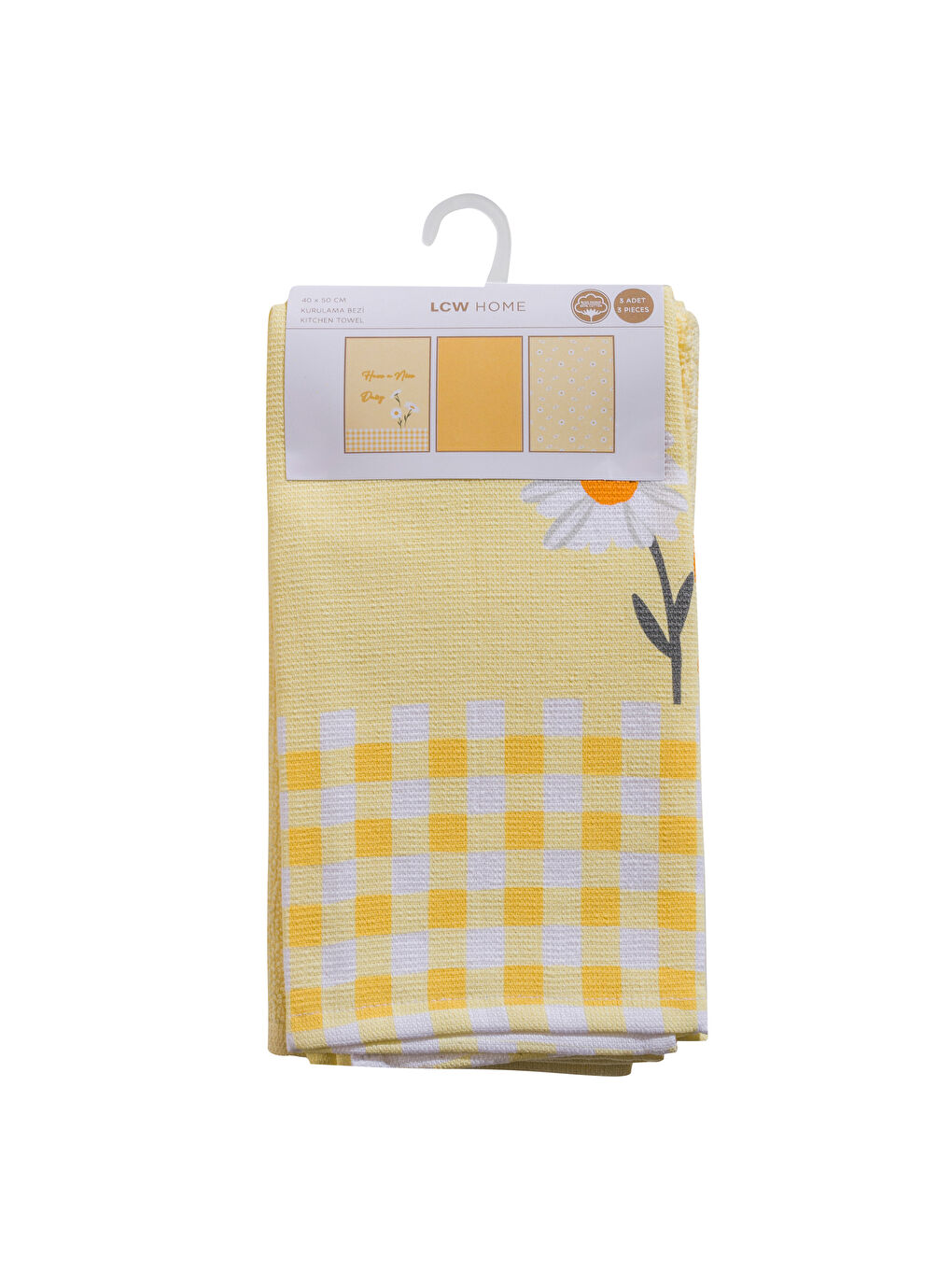 منشفة شاي مُزهرة ٣ قطع 40x50 سم-9