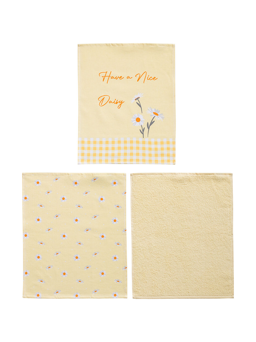 منشفة شاي مُزهرة ٣ قطع 40x50 سم-11