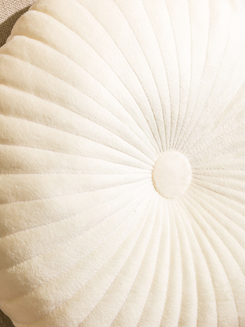 LCW HOME Plush Round Cushion 35 cm -S5CP71Z8-V9H