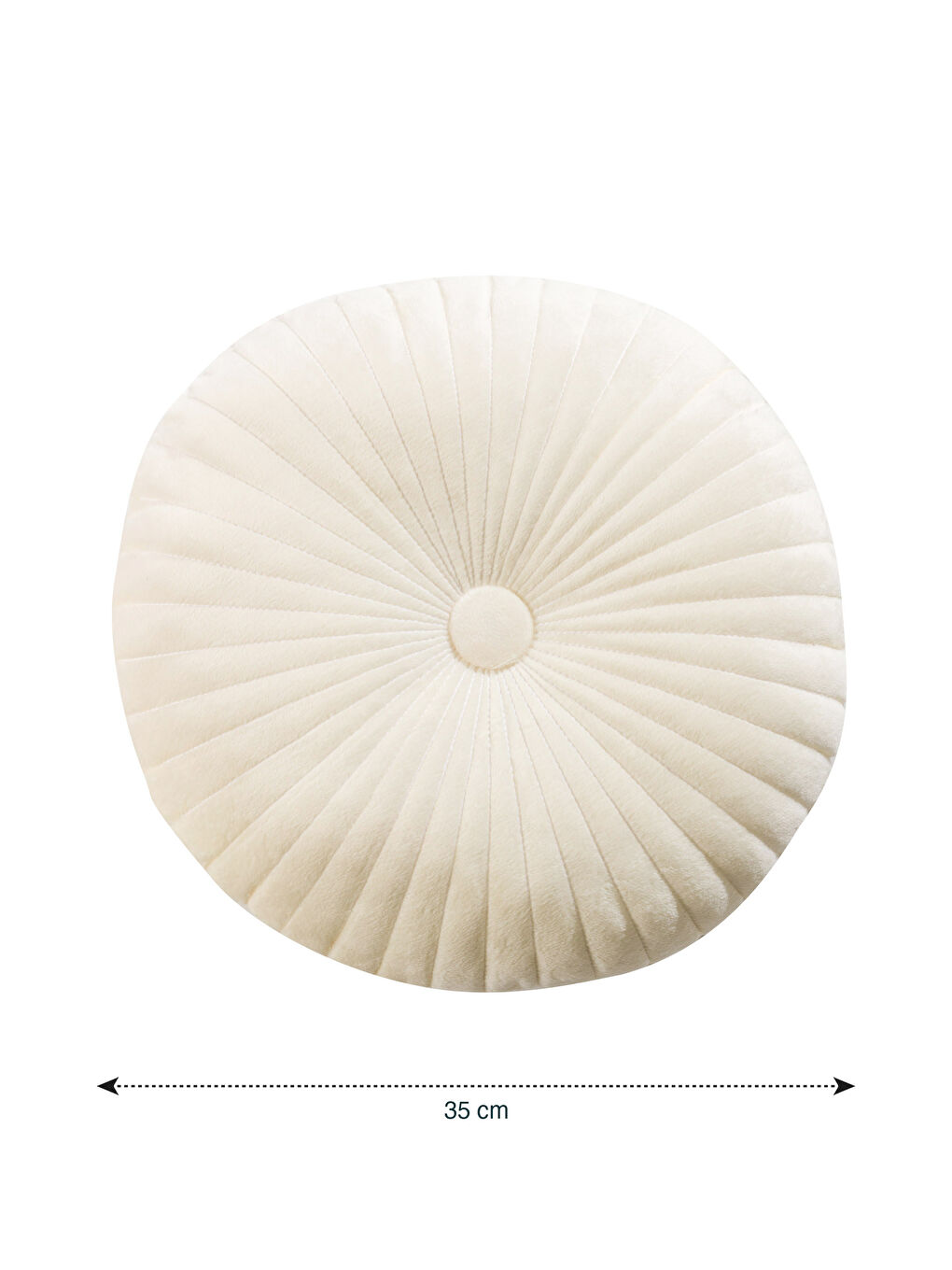 LCW HOME Plush Round Cushion 35 cm -S5CP71Z8-V9H