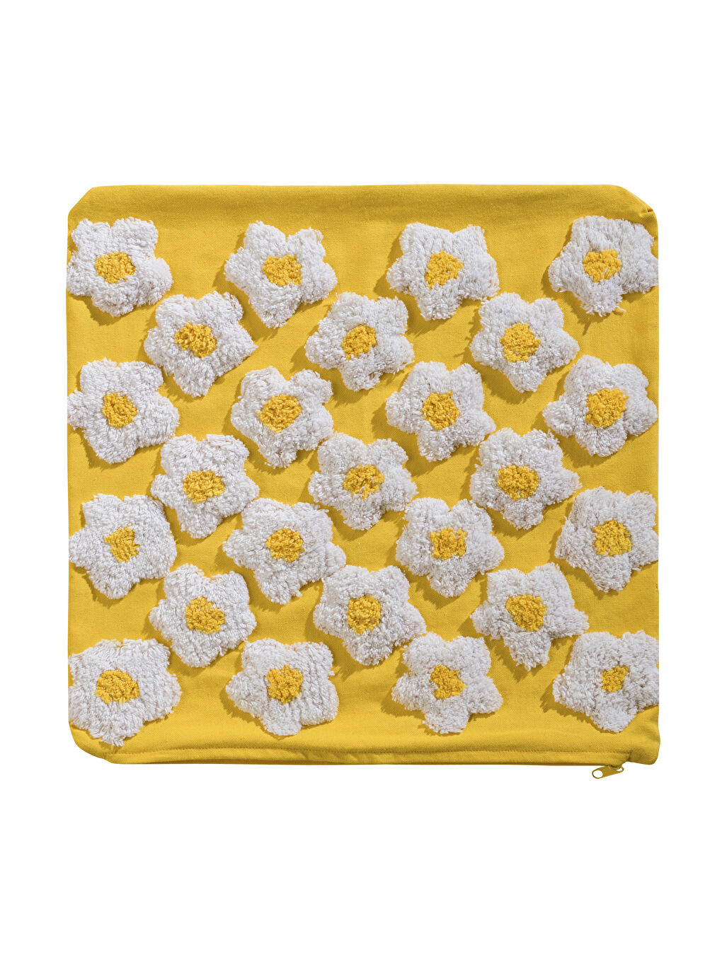 Floral Embroidered Cushion Case 45x45 cm -S5CQ18Z8-YYS