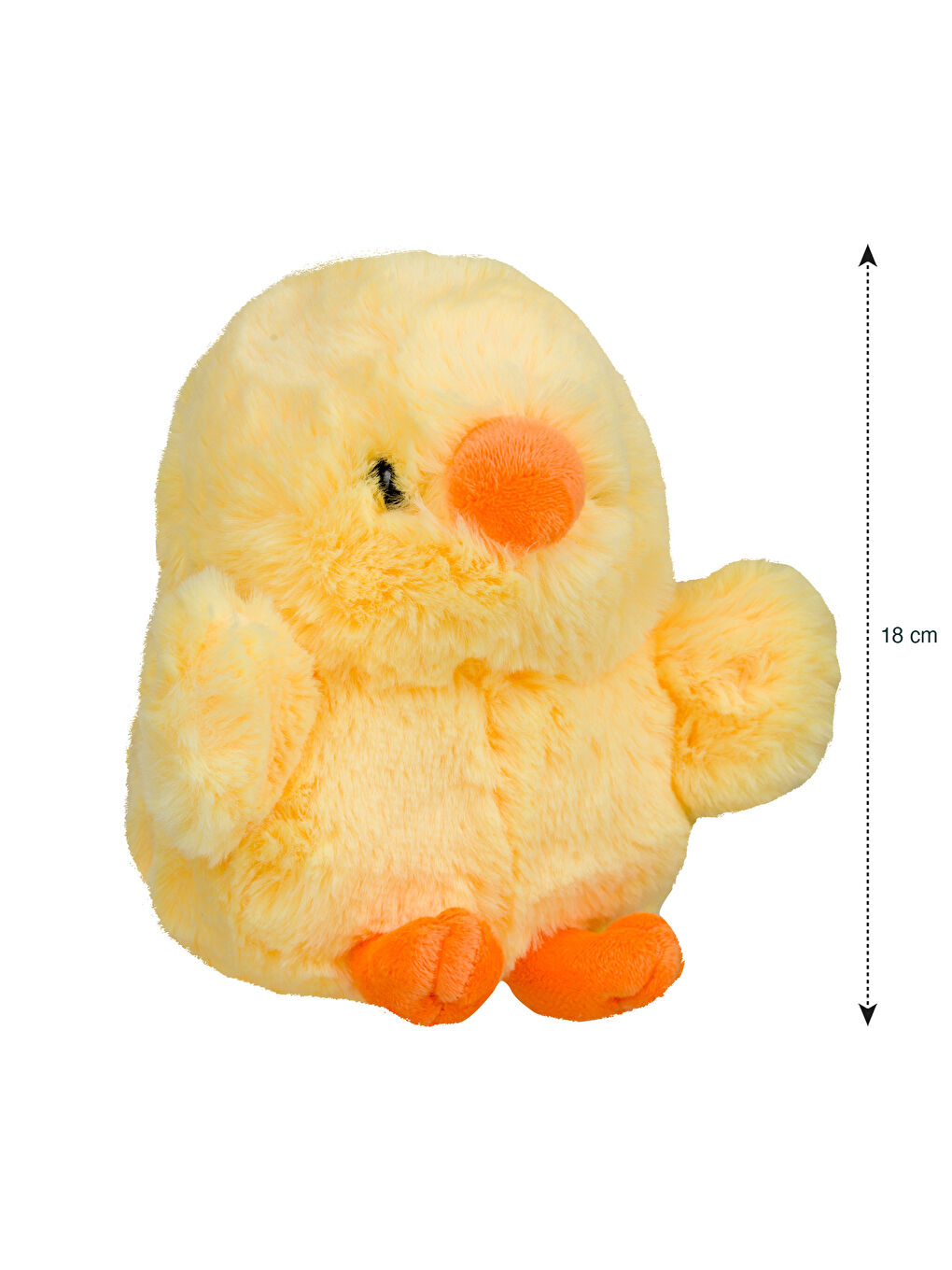 LCW HOME Sarı Civciv Figürlü Pelüş Bebek Kırlent 18 Cm - 3