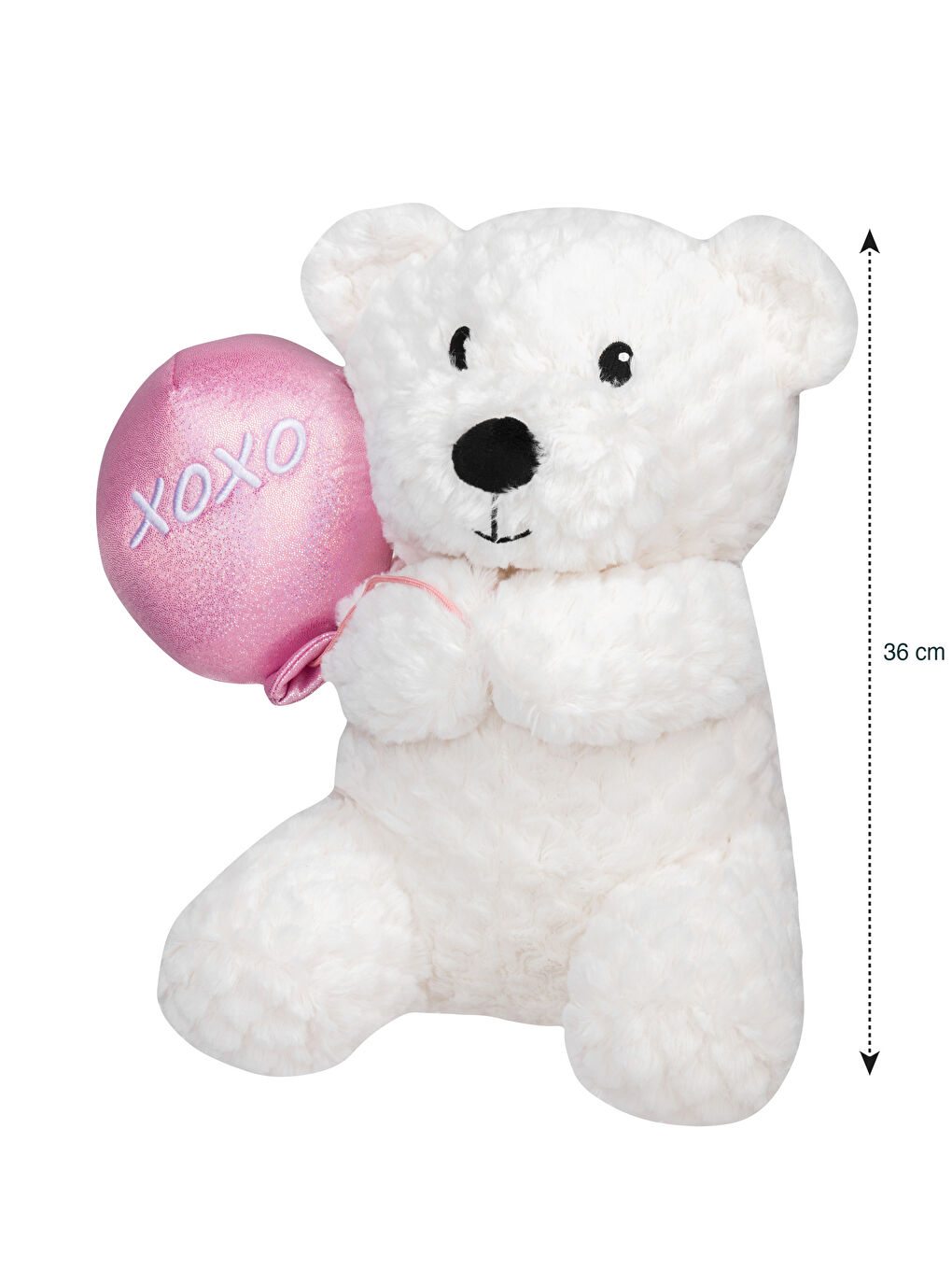 LCW HOME Ekru Ayıcık Figürlü Dolgulu Pelüş Bebek Kırlent 36 Cm - 3