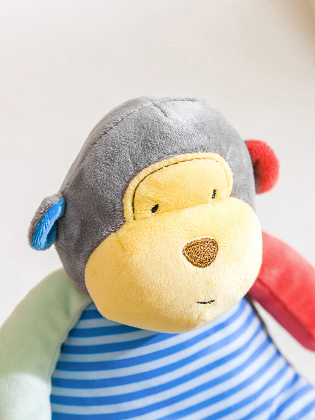 LCW HOME Karışık Maymun Figürlü Pelüş Bebek Kırlent 25 Cm - 2