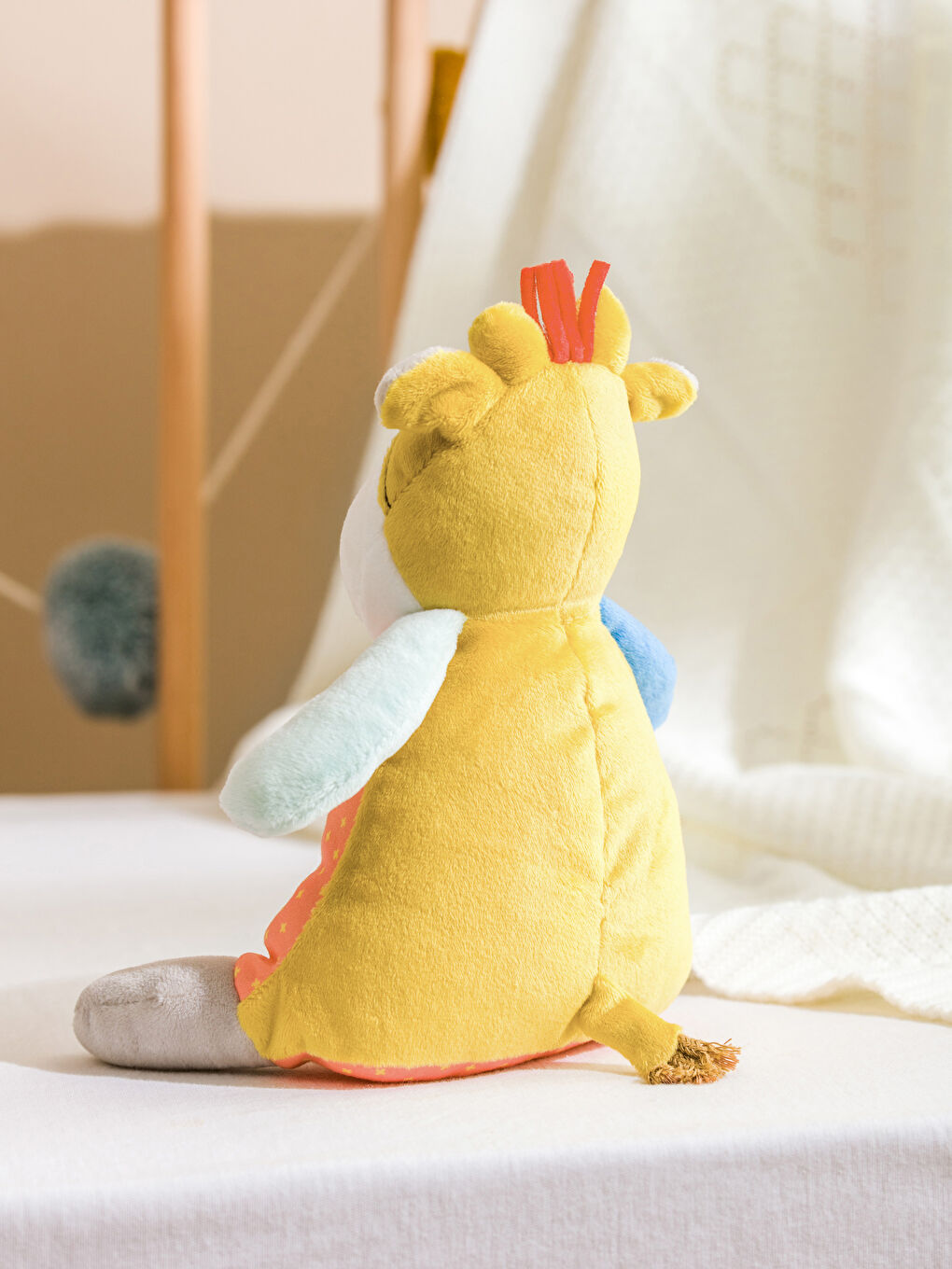 LCW HOME Karışık Pelüş Dolgulu Bebek Kırlent 27 Cm - 1