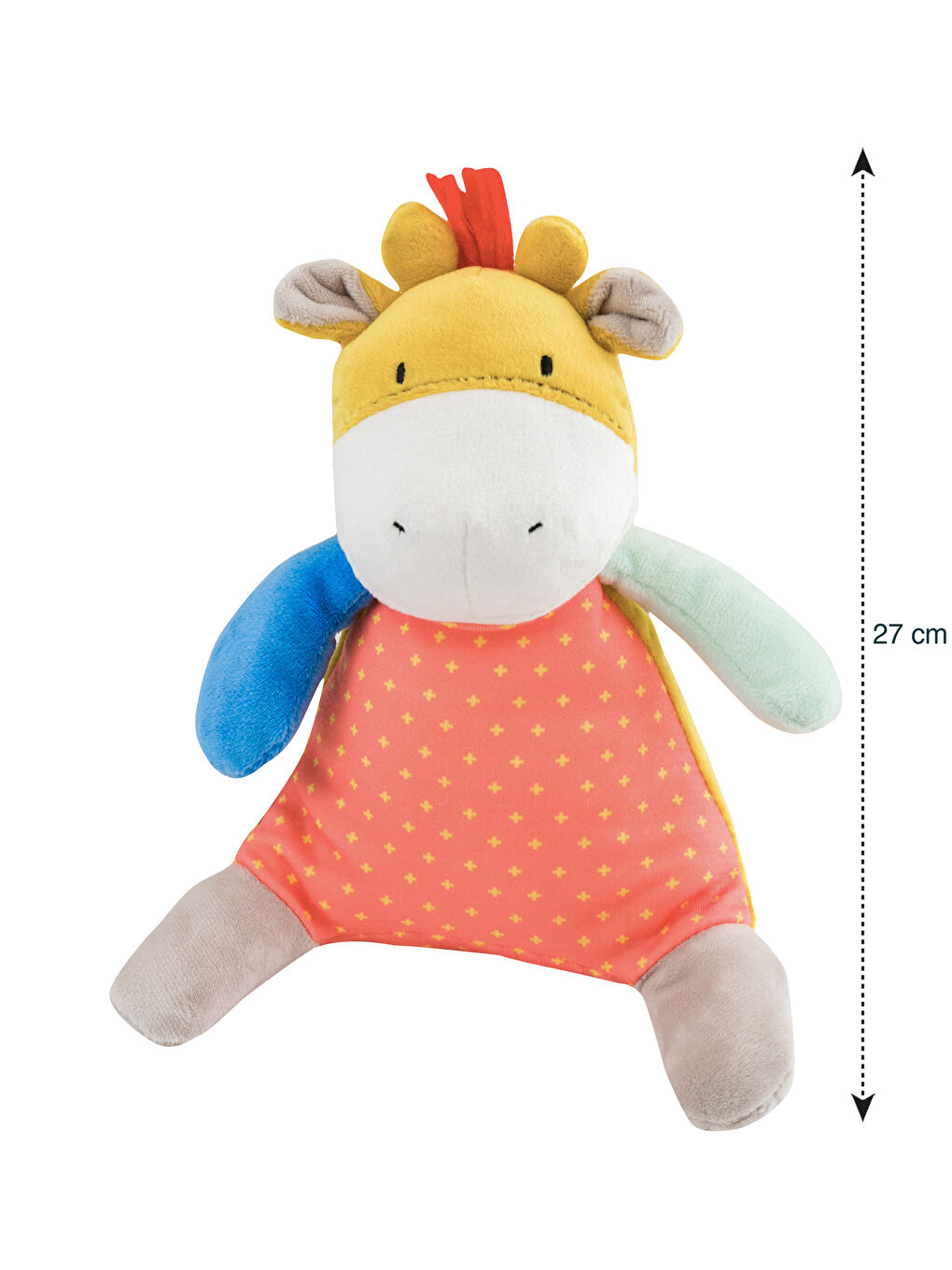 LCW HOME Karışık Pelüş Dolgulu Bebek Kırlent 27 Cm - 3