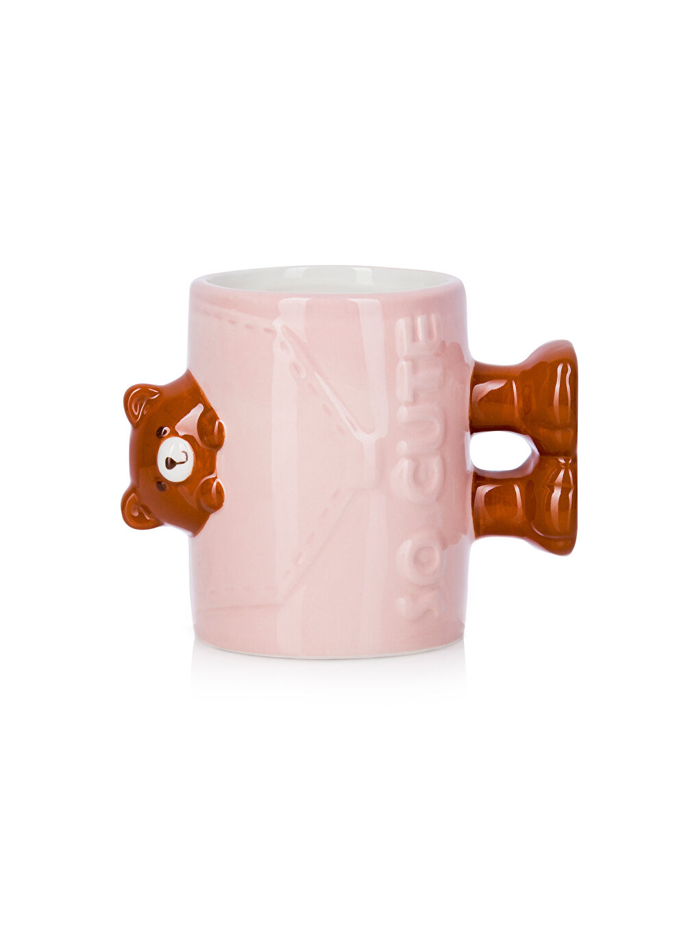 LCW HOME Bear Figurine Ceramic Mug 438 ml -S5CS22Z8-M0T