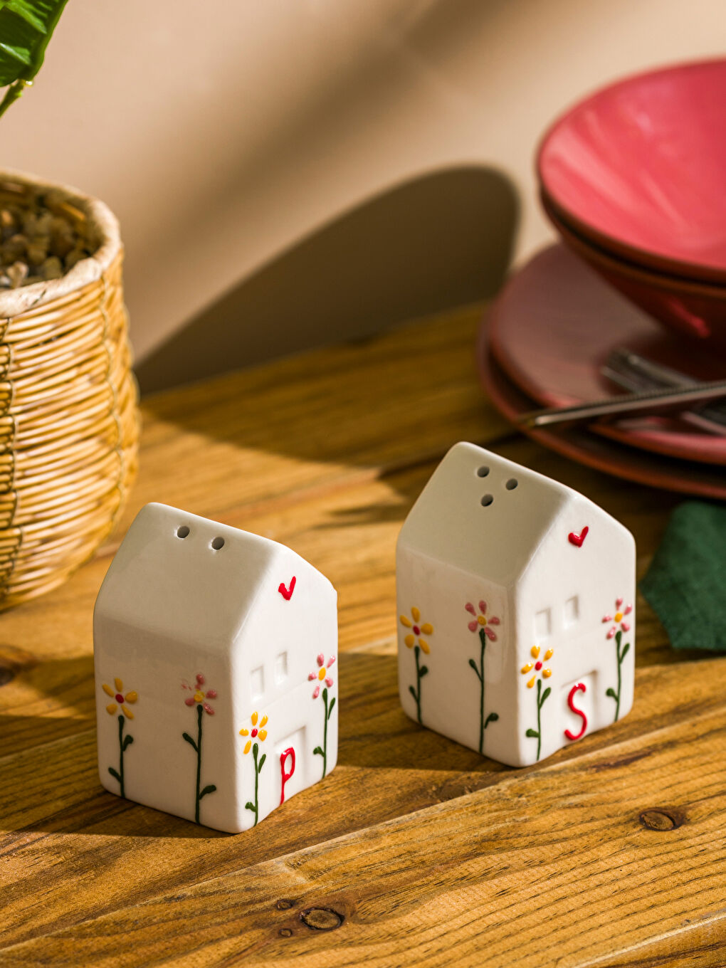 Printed Ceramic Salt and Pepper Mill -S5DH53Z8-F9C