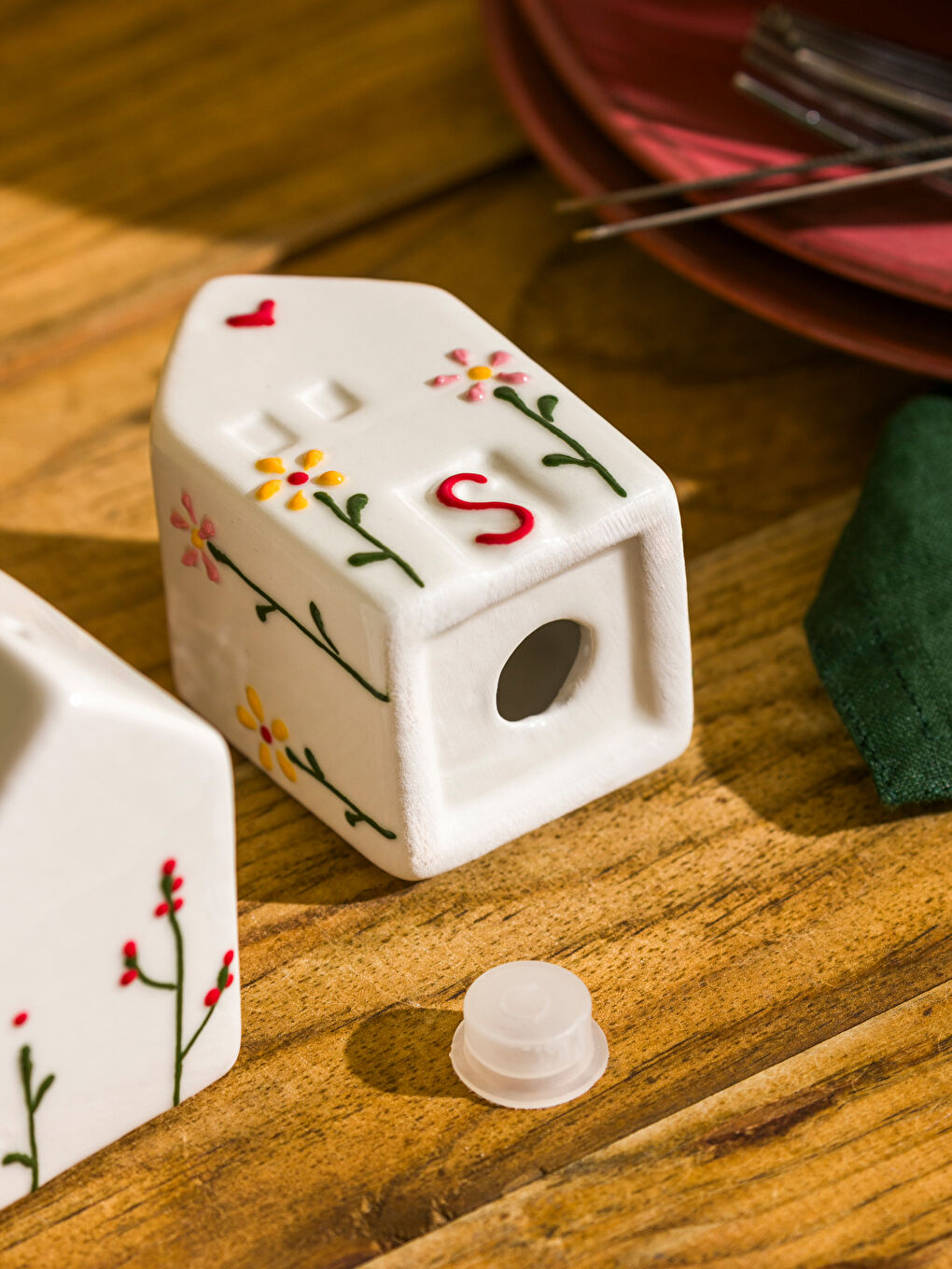 Printed Ceramic Salt and Pepper Mill -S5DH53Z8-F9C