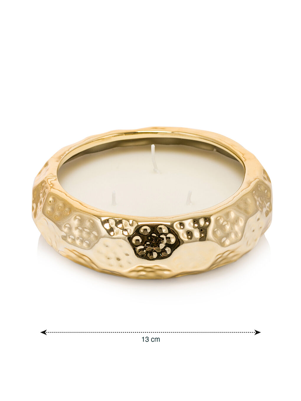 Decorative Metal Candle Holder 13 cm -S5DI61Z8-LUL
