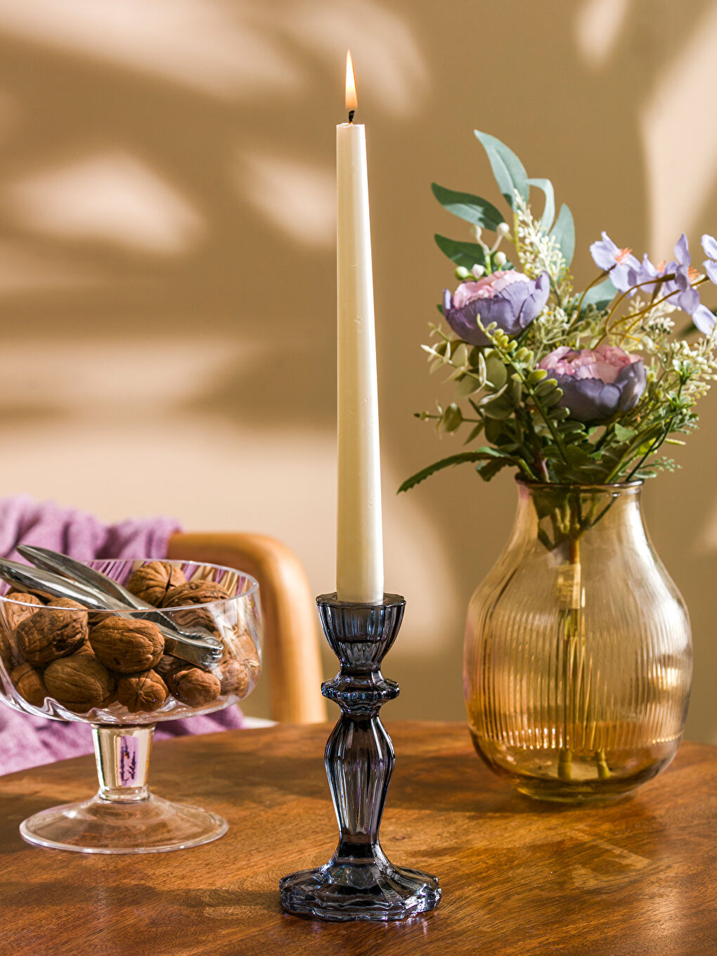 LCW HOME Glass Candlestick 16 cm -S5DN73Z8-DV7