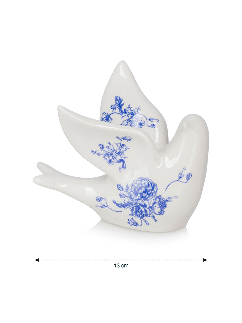 Bird Figurine Ceramic Decorative Object 13 cm -S5DN86Z8-LQQ