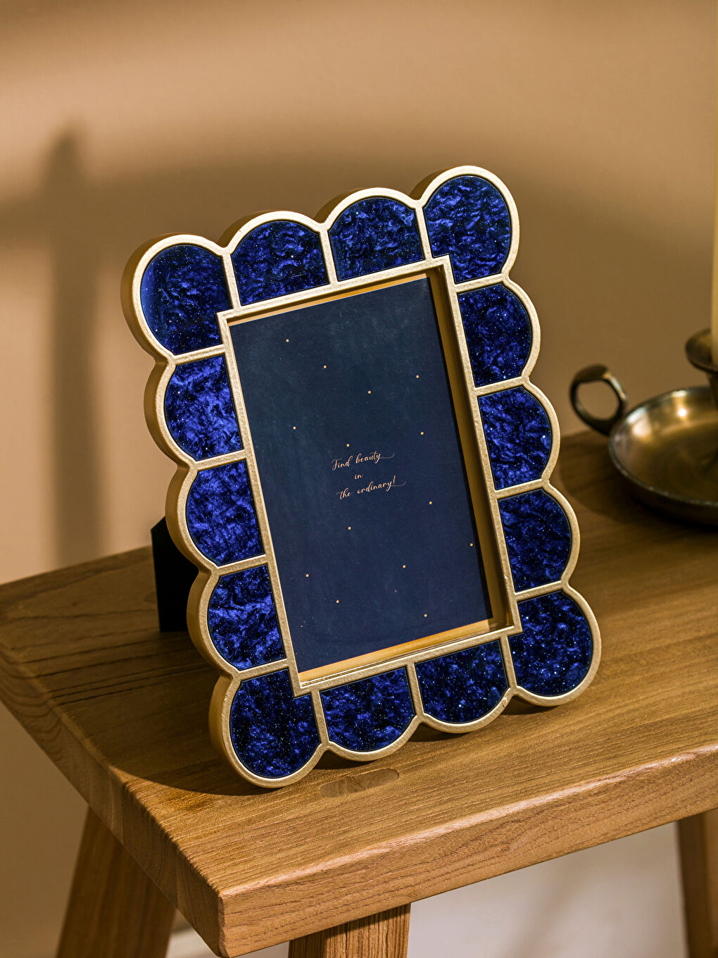 LCW HOME Lacivert Ayaklı Fotoğraf Çerçevesi 21 cm