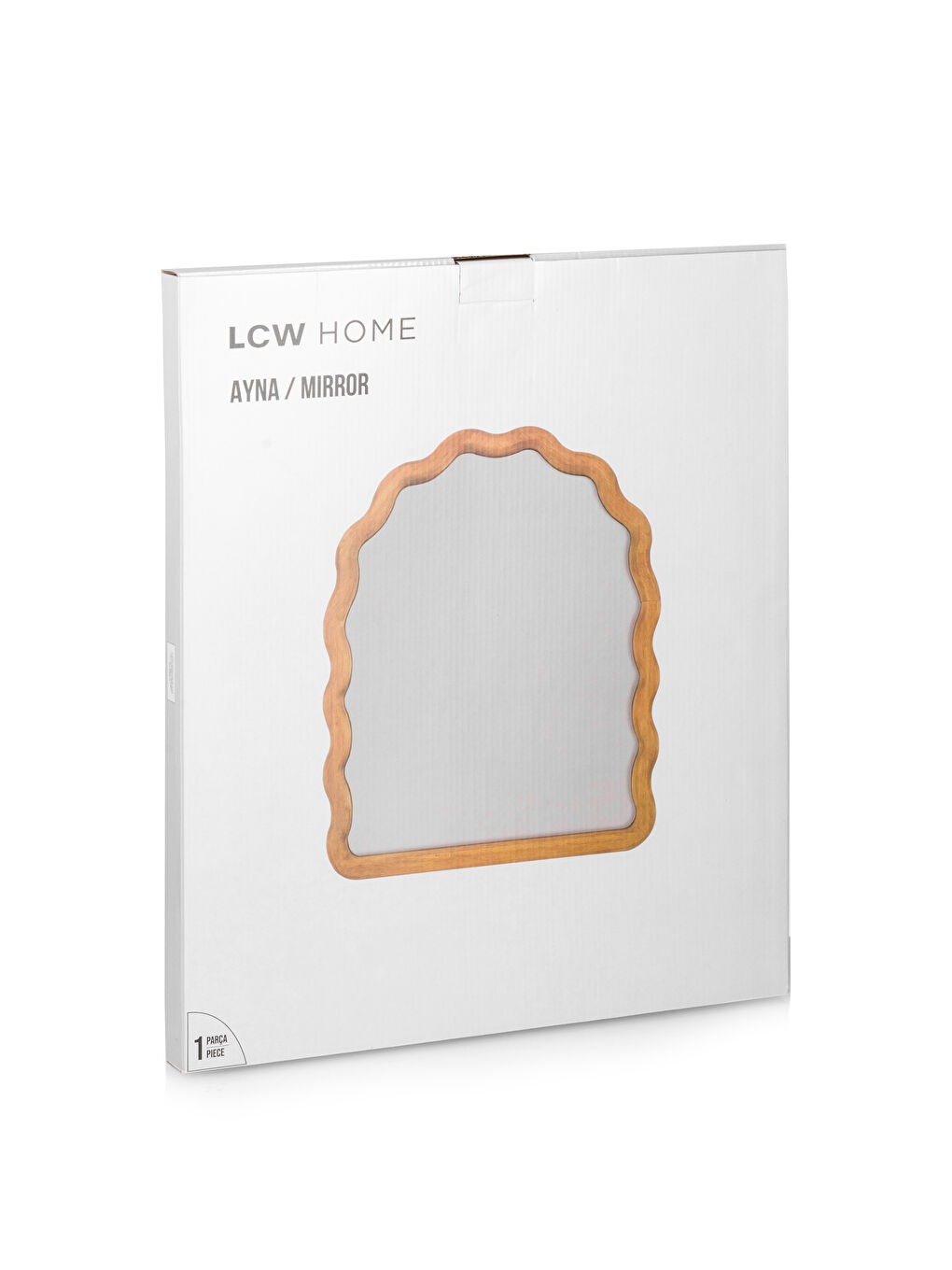 LCW HOME Kahverengi Ahşap Çerçeveli Ayna 48 cm - 2