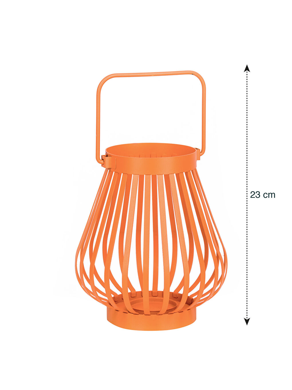 Metalni svećnjak - 23 cm -S5DQ58Z8-CVG