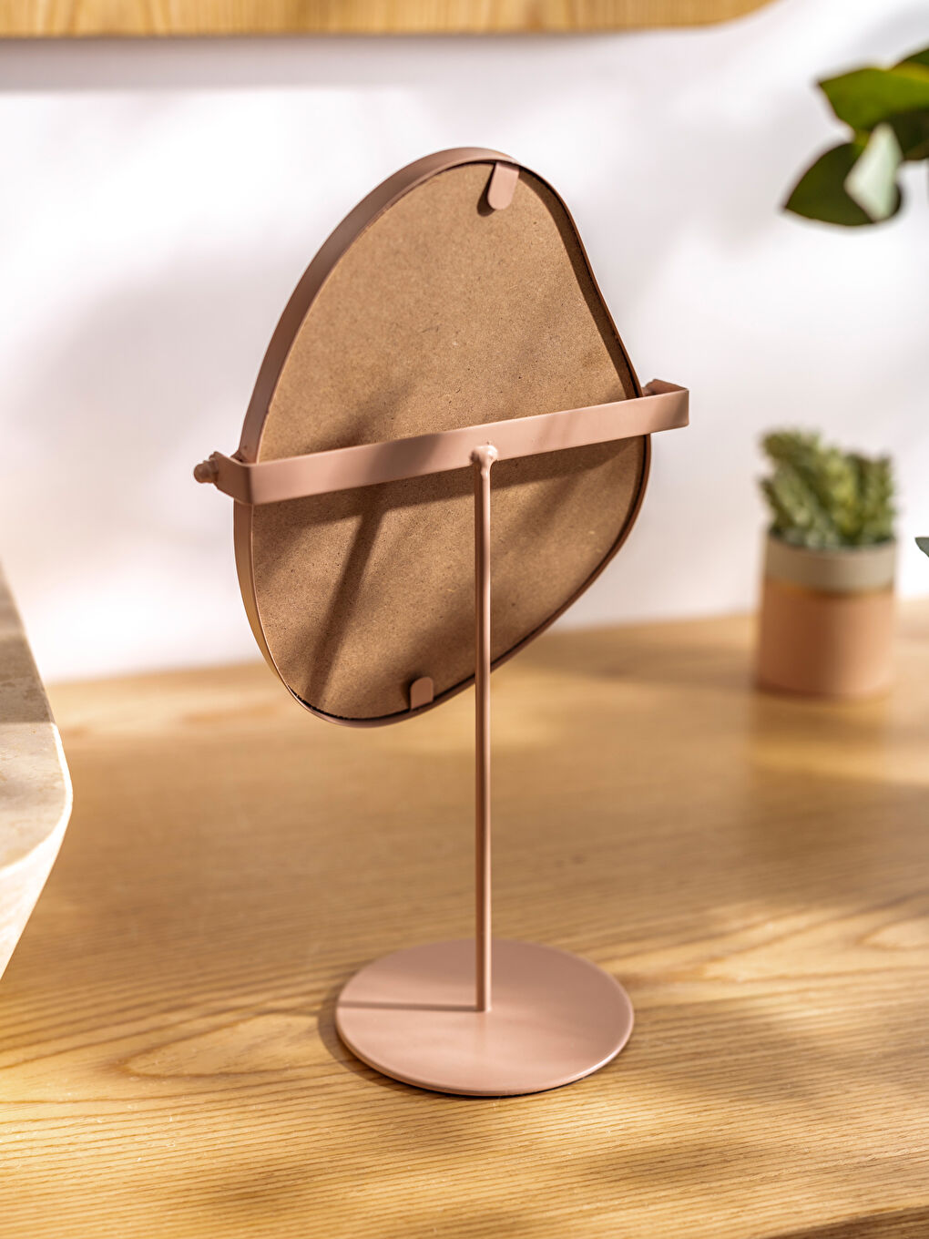 LCW HOME Renksiz Masaüstü Ayaklı Ayna 30 cm - 1