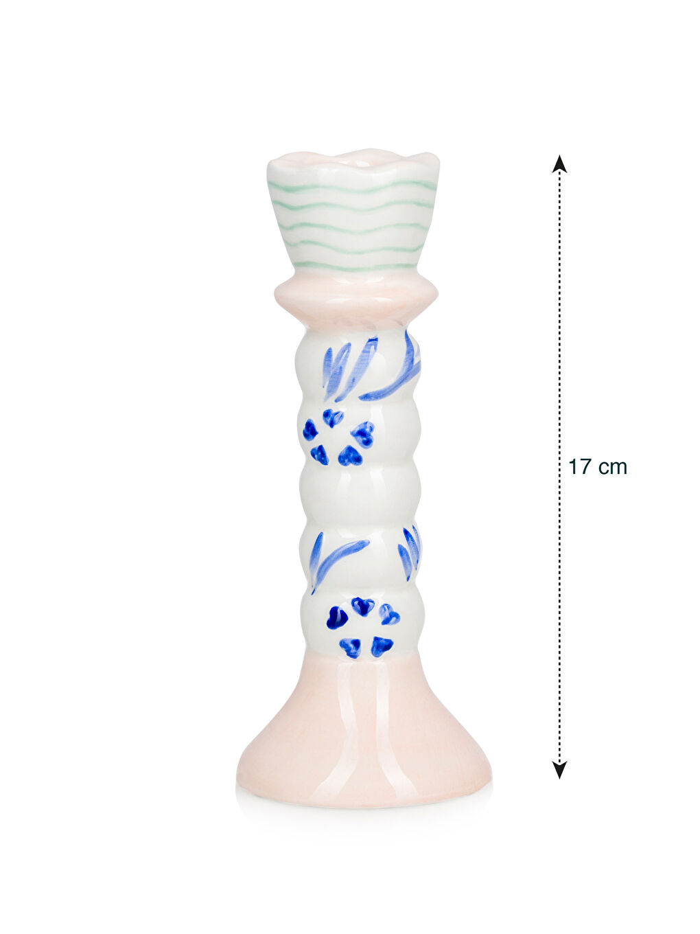 LCW HOME Mavi Seramik Mumluk 17 cm - 3