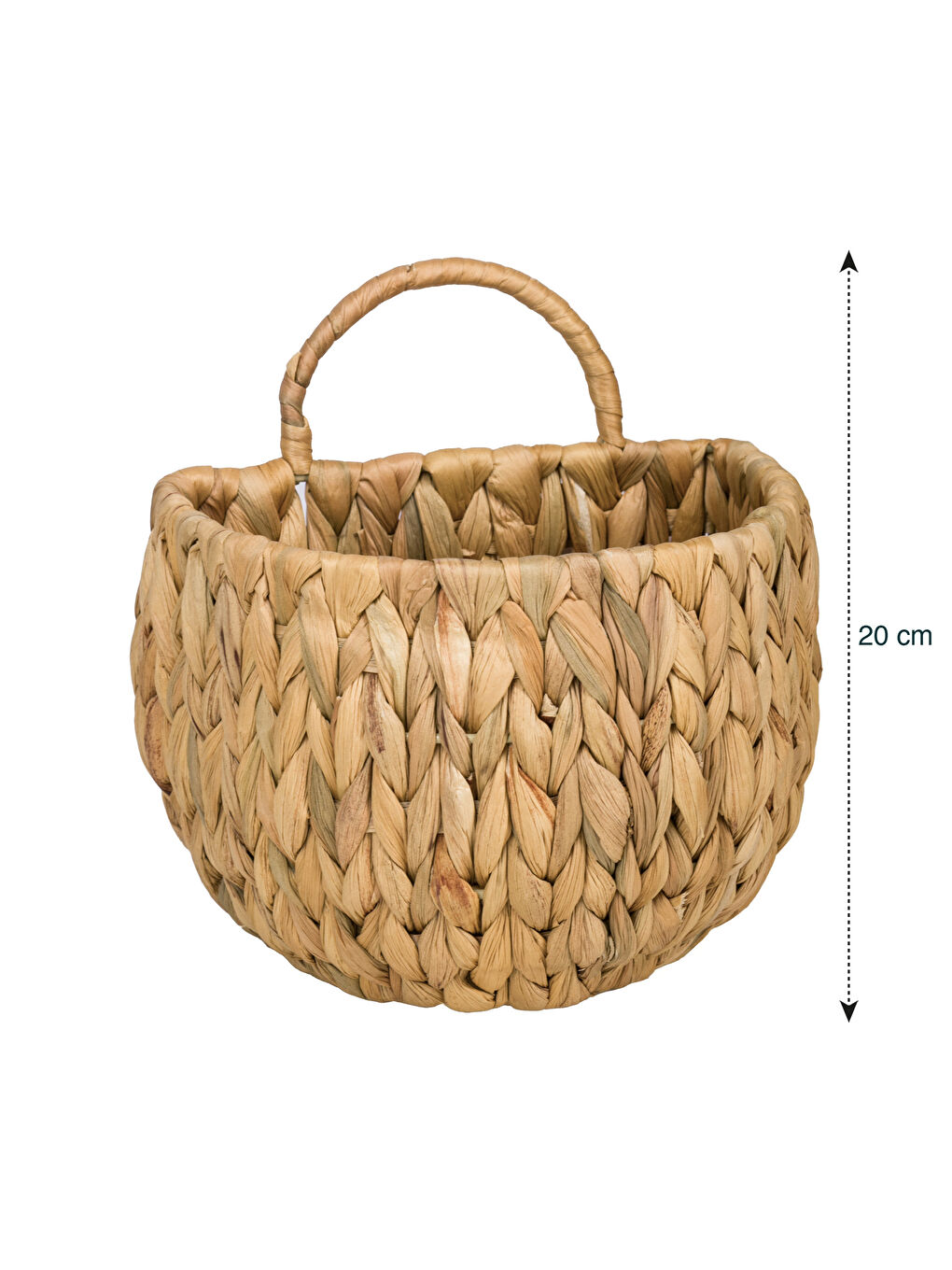 LCW HOME Dekorativna ratan korpa 20 cm -S5DS92Z8-DEA