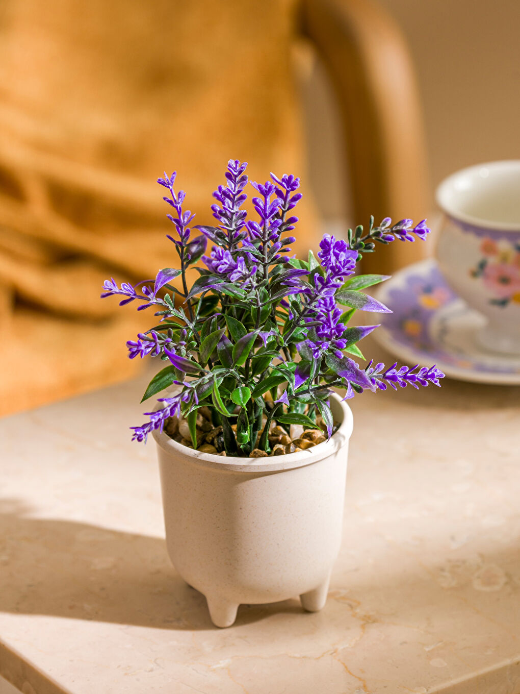 LCW HOME Plastično veštačko cveće u saksiji 15 cm -S5DT21Z8-M0T