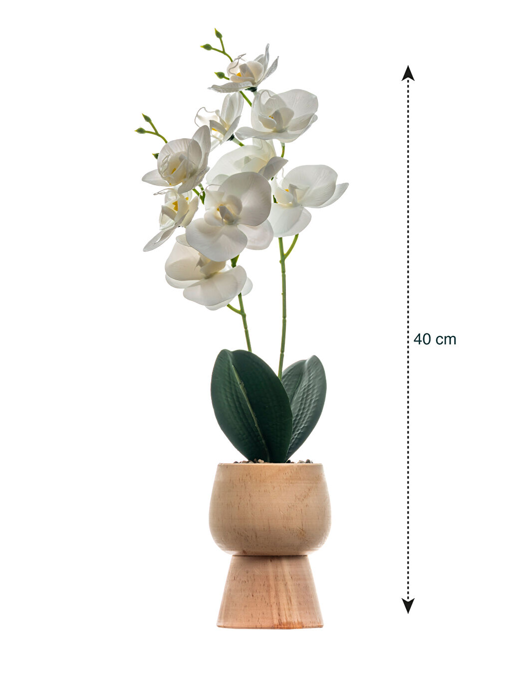 LCW HOME Karişik Ahşap Ayaklı Yapay Çiçek 40 cm - 3