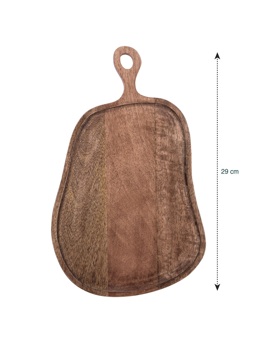 LCW HOME Kahverengi Ahşap Sunum Tabağı 29 cm - 3