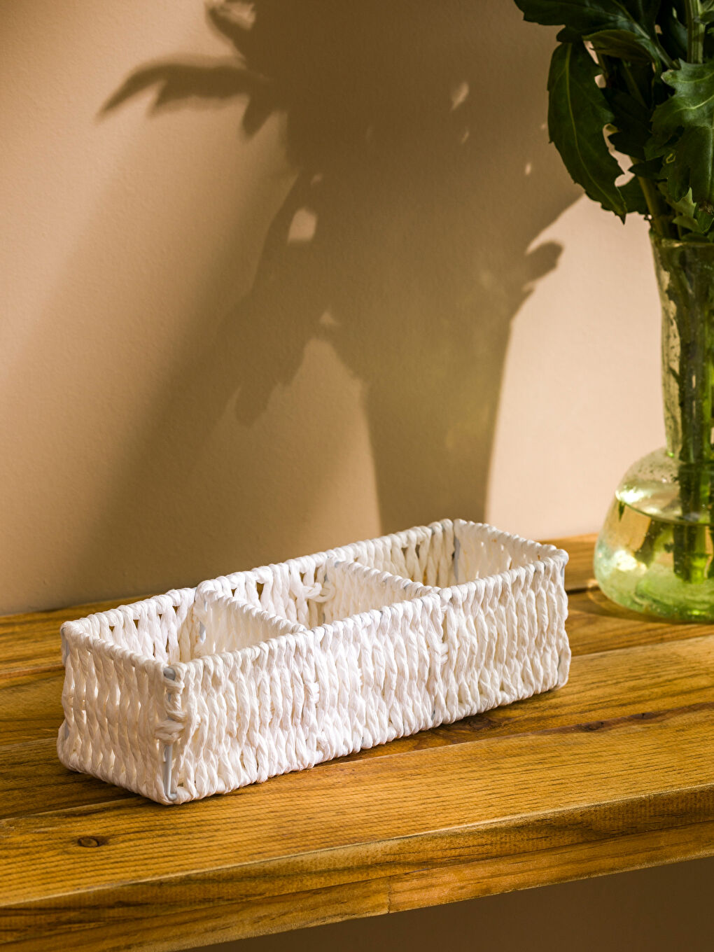 3-Compartment Decorative Organizer 24 Cm -S5DV10Z8-J5E