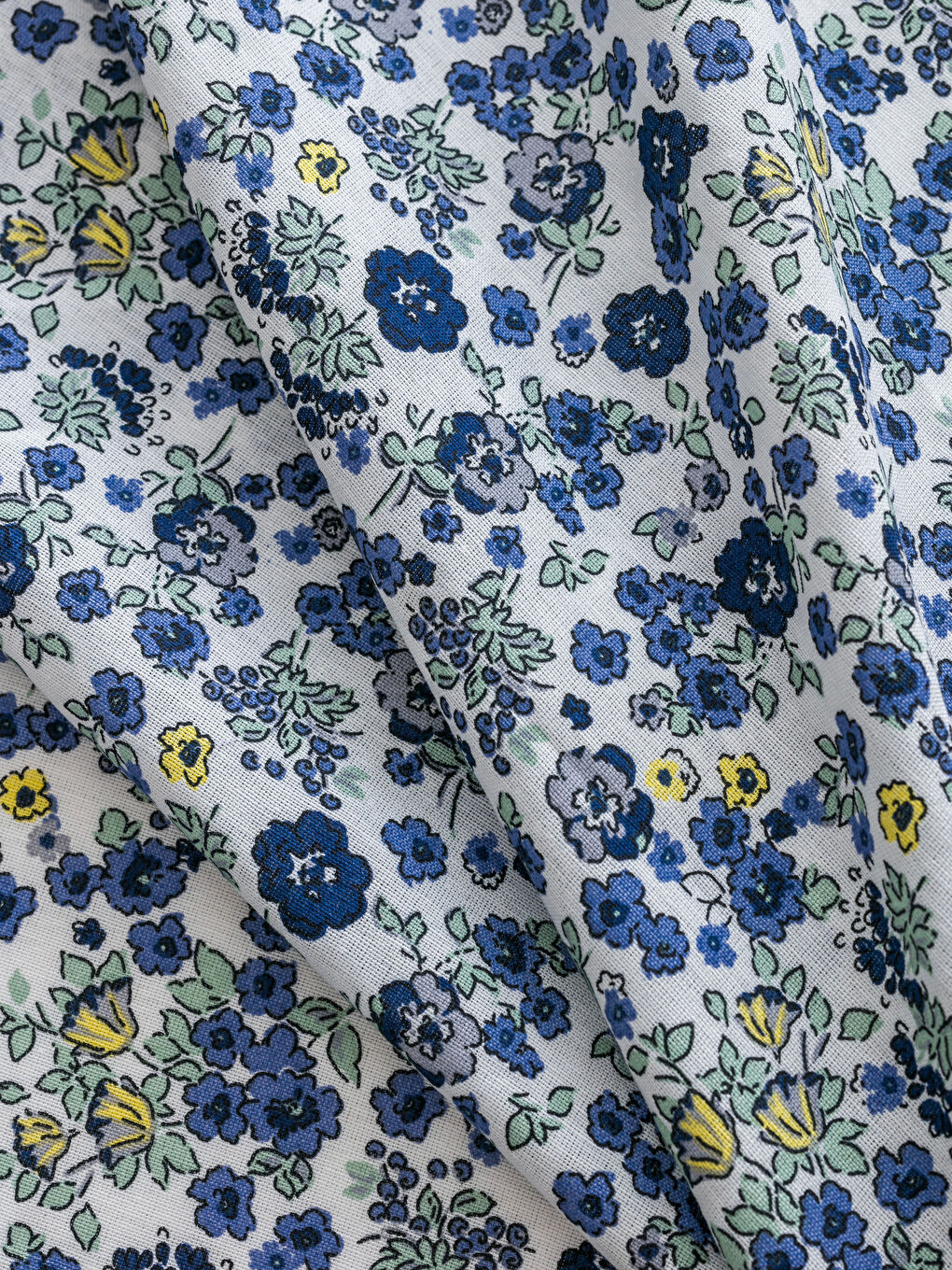 Flower Patterned Double Bed Fitted Sheet -S5EB30Z8-F9C