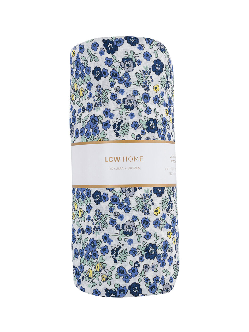 Flower Patterned Double Bed Fitted Sheet -S5EB30Z8-F9C