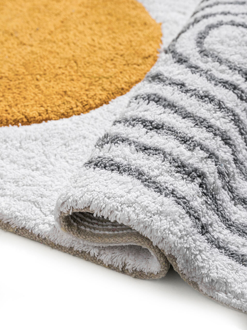 Tasseled Bath Mat 50x80 Cm -S5ED04Z8-F9C