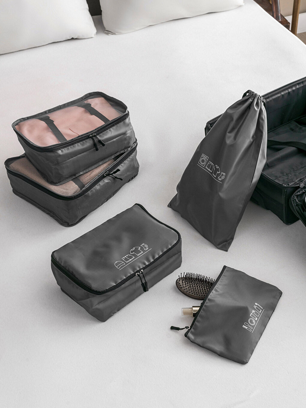 LCW HOME GREY Travel bag -S5EF72Z8-CWL