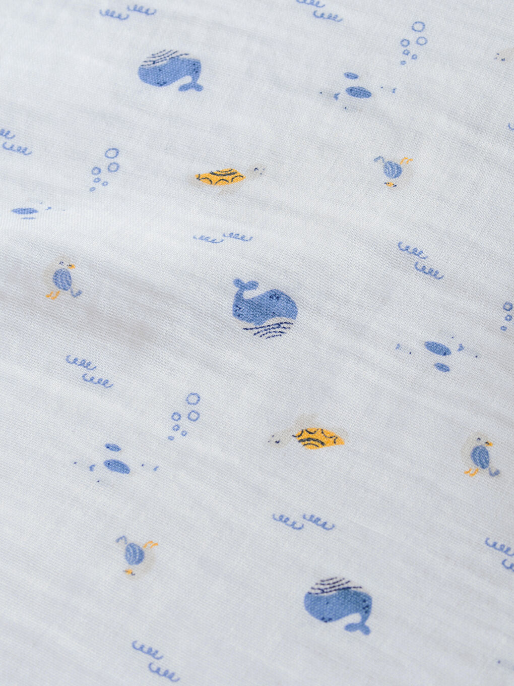 Couverture Bébé Mousseline Imprimée 90x100 cm-2