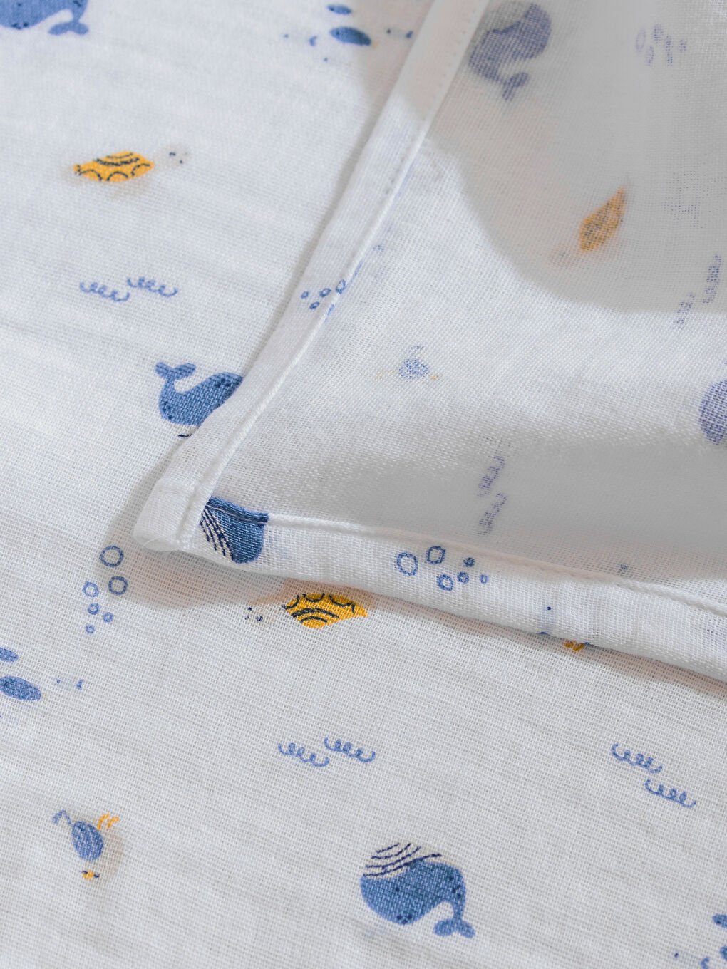 Couverture Bébé Mousseline Imprimée 90x100 cm-3