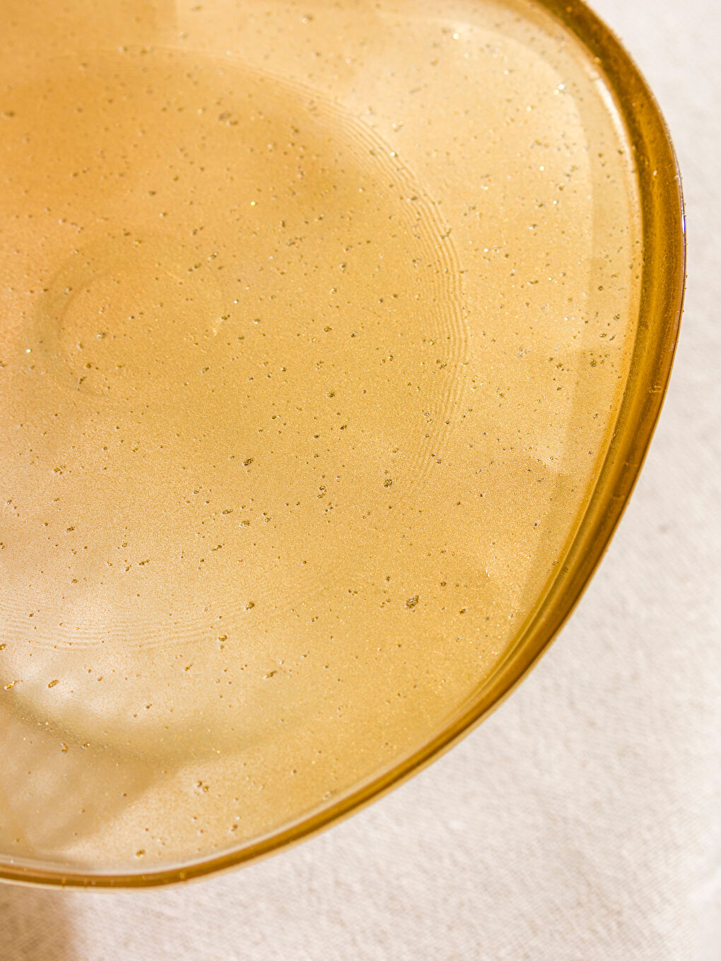 Renksiz Ayaklı Cam Sunum Tabağı 21 cm-2