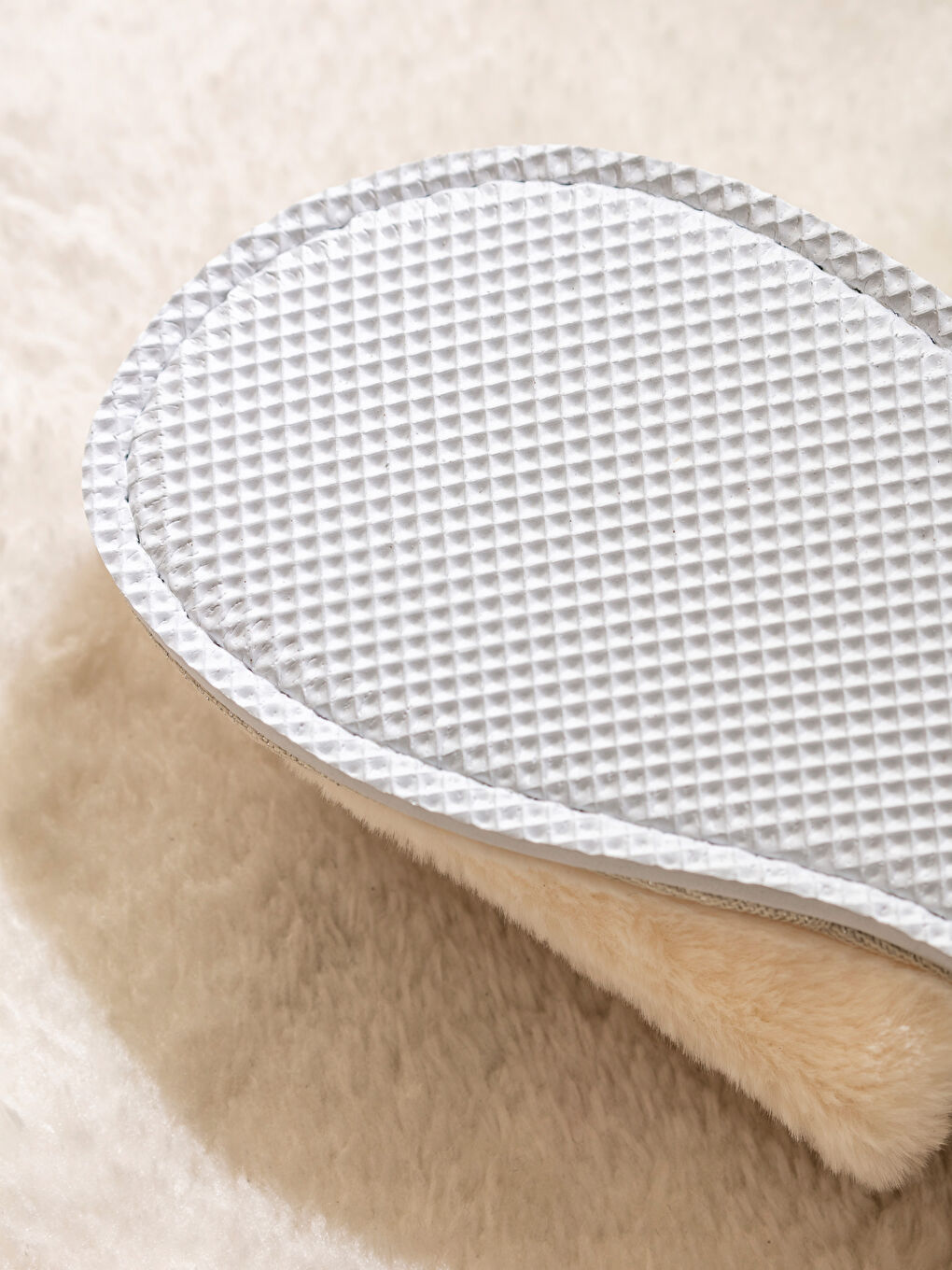 Plain Plush Women's Home Slippers -S5FB85Z8-FES