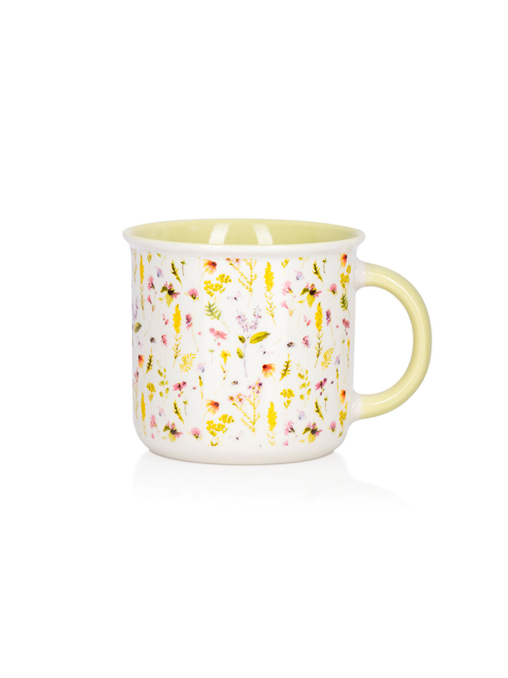 LCW HOME Karişik Çiçek Baskılı Porselen Kupa 380 ml - 4