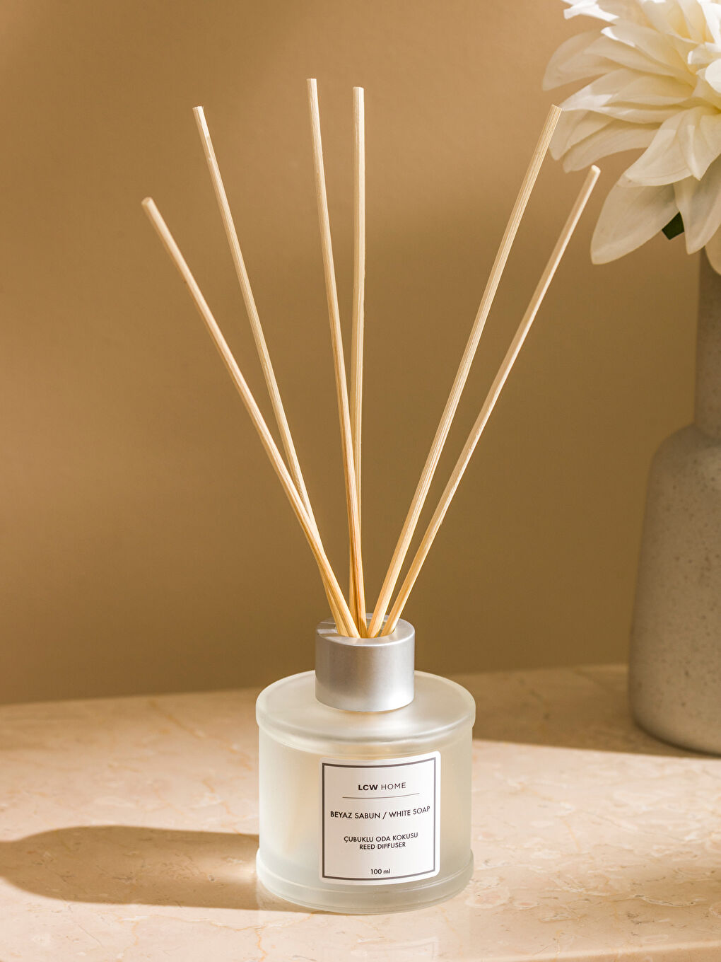 White Soap Scented Reed Room Fragrance 100 ml -S5FR59Z8-LRV
