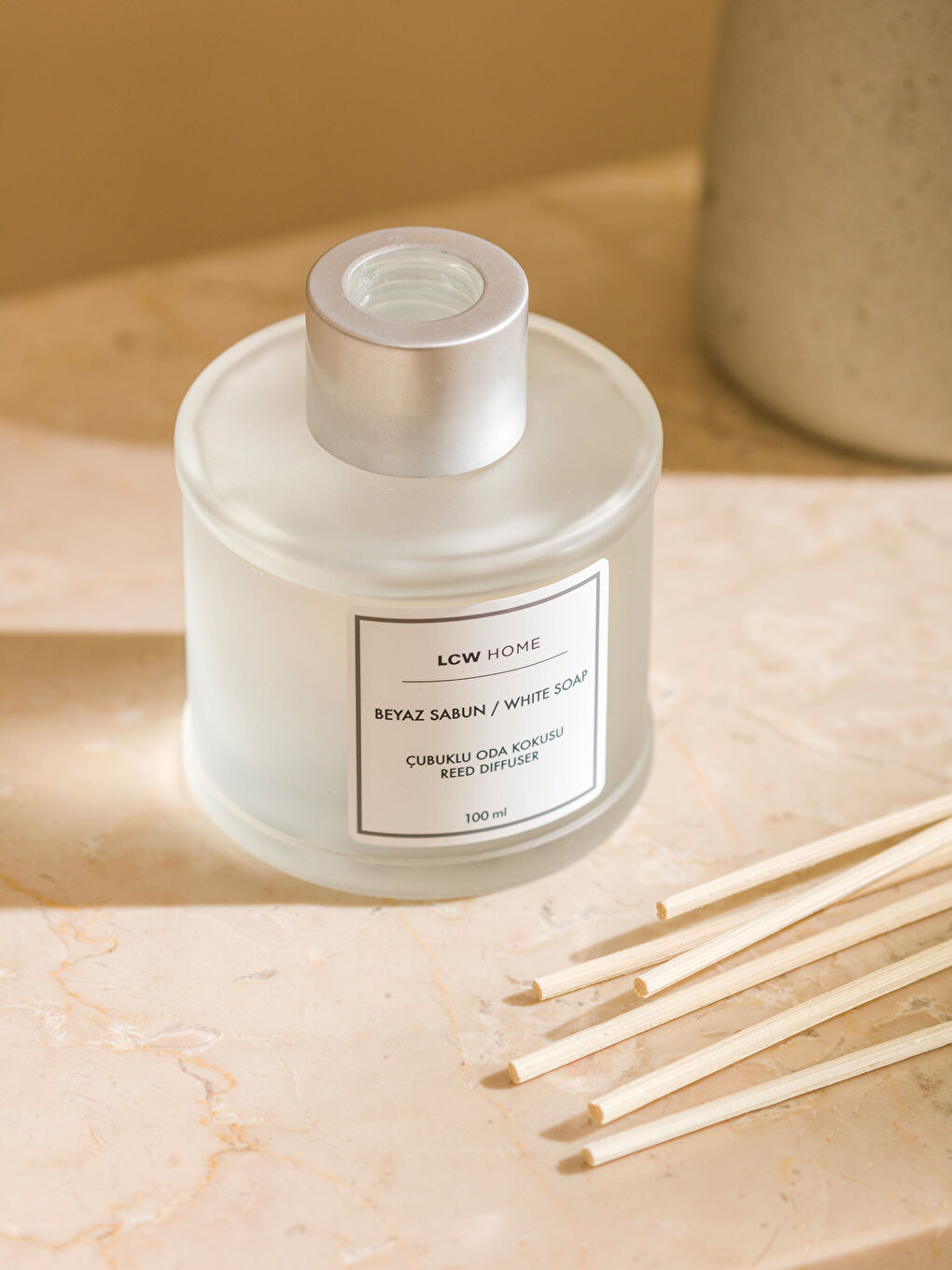 White Soap Scented Reed Room Fragrance 100 ml -S5FR59Z8-LRV