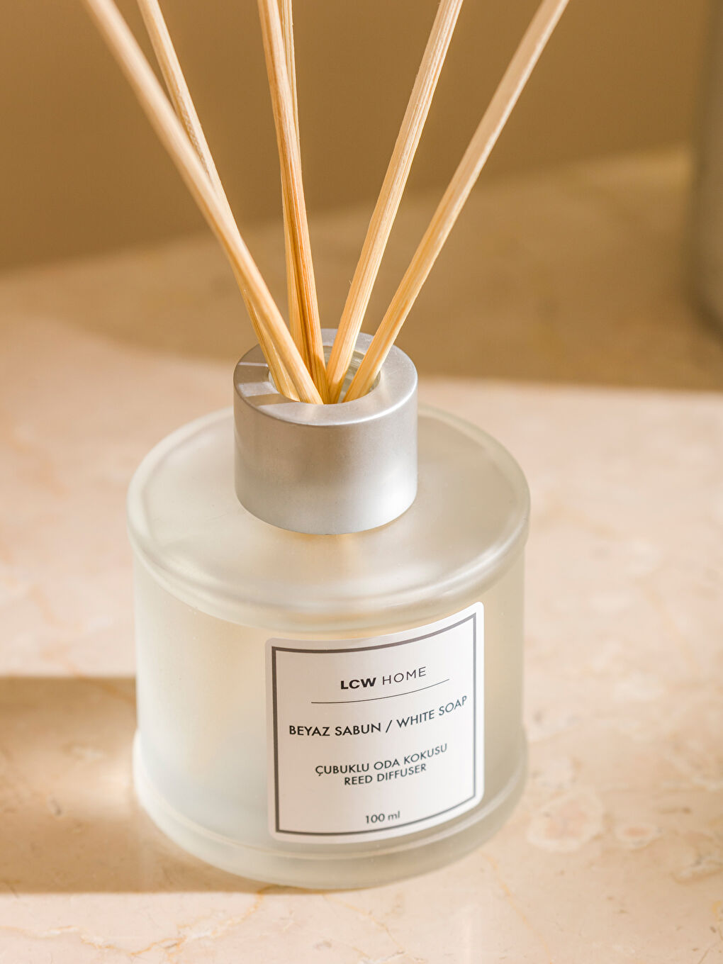 White Soap Scented Reed Room Fragrance 100 ml -S5FR59Z8-LRV