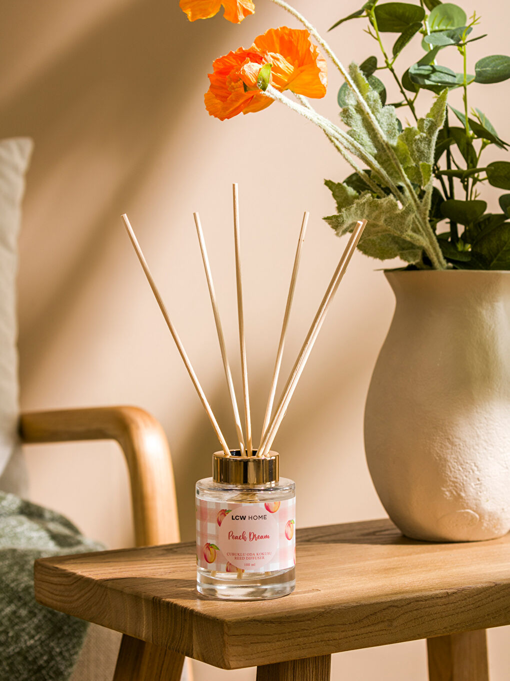 Peach Scented Reed Room Fragrance 100 ml -S5FR61Z8-F9C