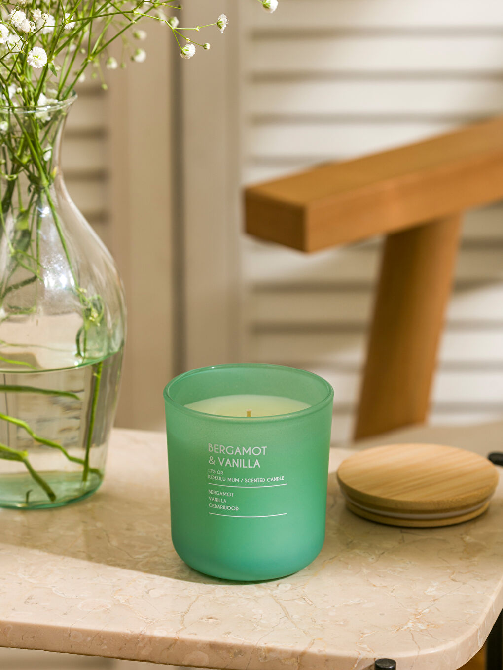 LCW HOME Bergamot Scented Glass Candle 190 g -S5FT75Z8-LRR
