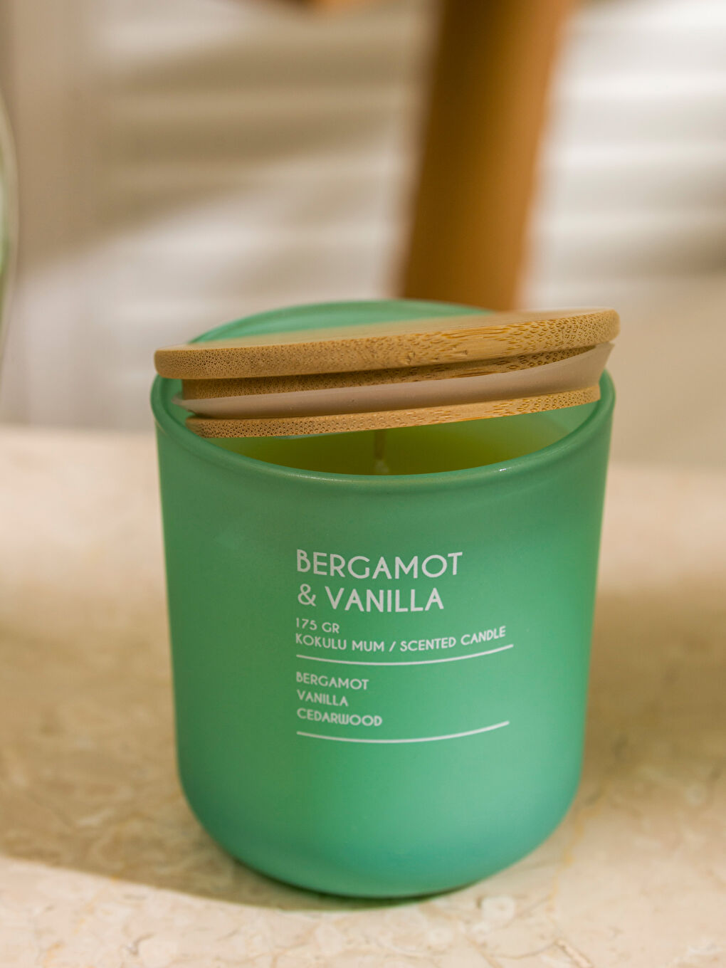 LCW HOME Bergamot Scented Glass Candle 190 g -S5FT75Z8-LRR