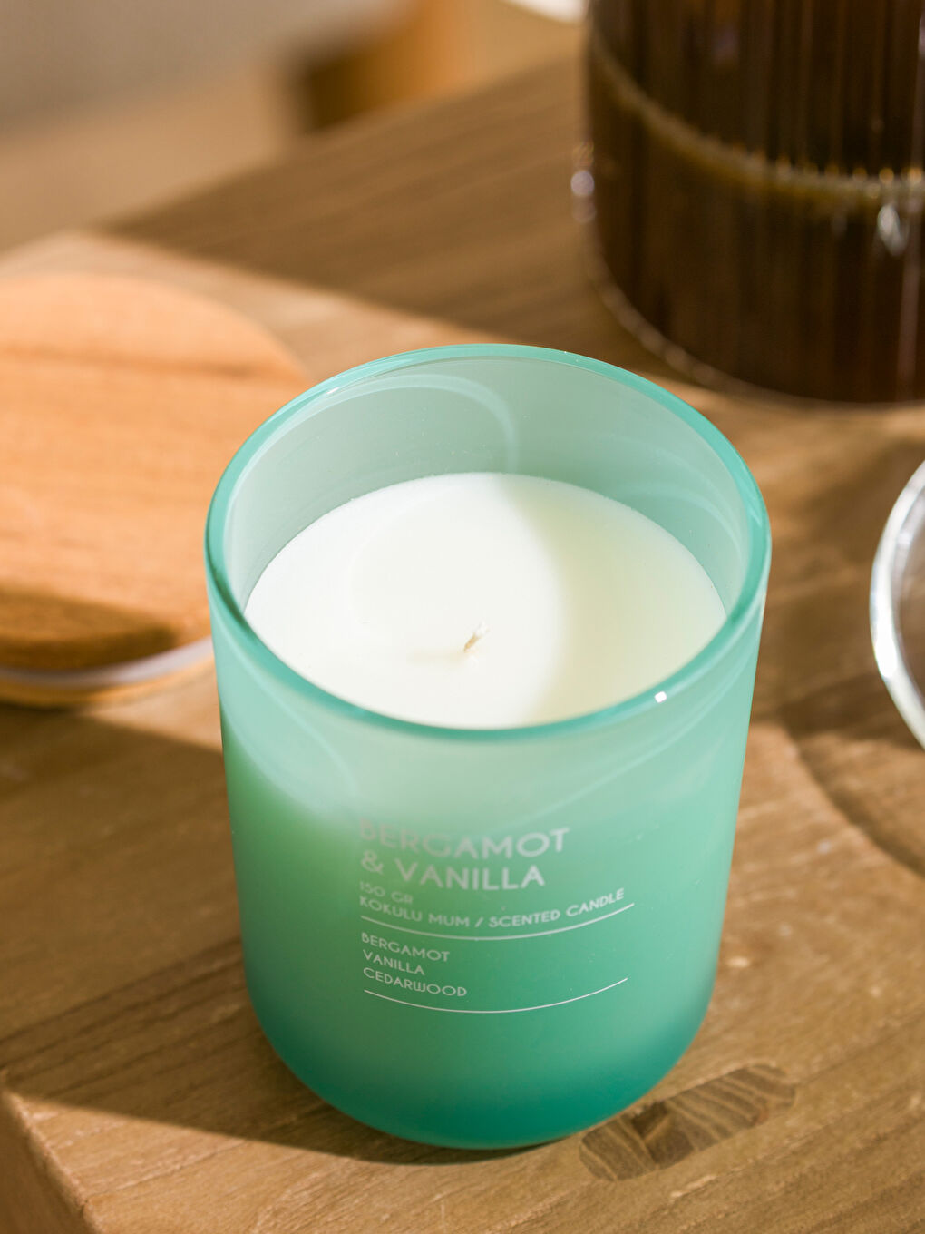 LCW HOME Bergamot Scented Glass Candle 190 g -S5FT75Z8-LRR