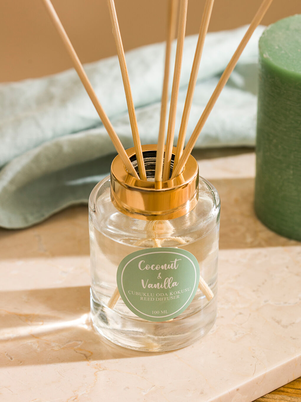 Karışık Vanilya Kokulu Çubuklu Oda Kokusu 100 ml-2