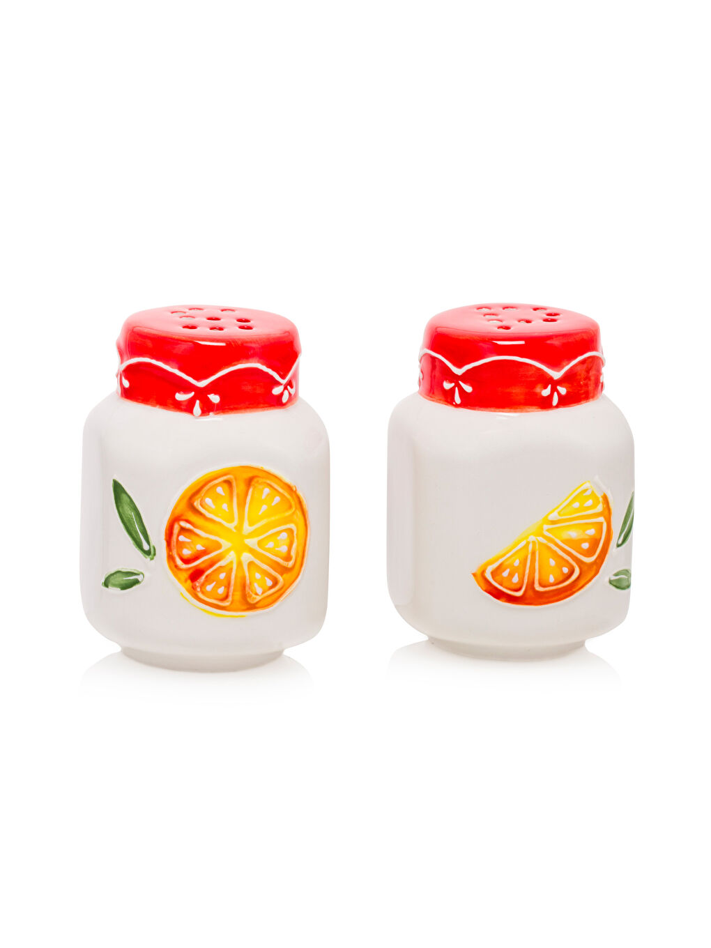 Printed Ceramic Salt and Pepper Mill Set -S5G672Z8-M0T