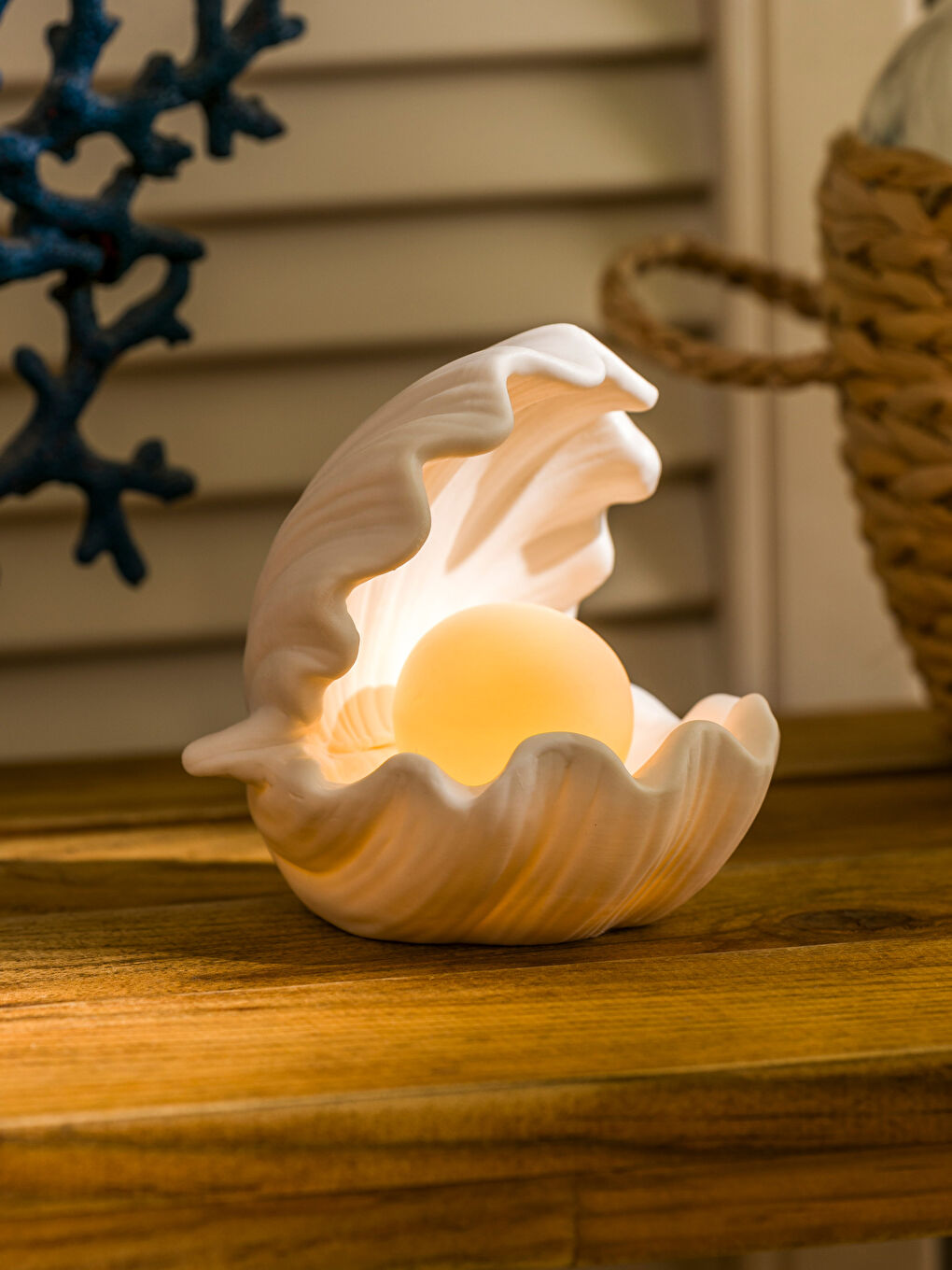 Sea Shell Figurine Decorative Light 11 cm -S5G719Z8-EEW