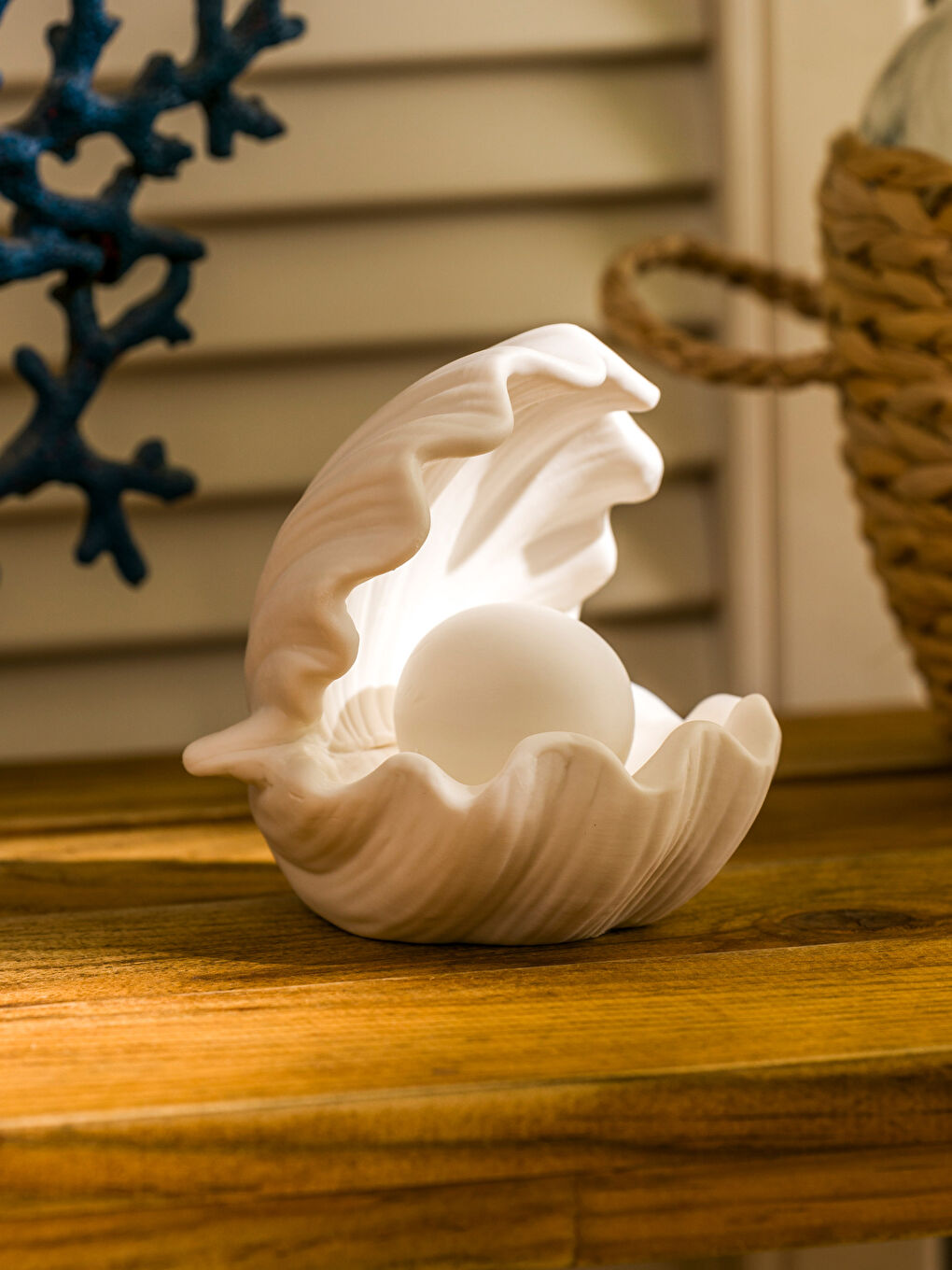 Sea Shell Figurine Decorative Light 11 cm -S5G719Z8-EEW