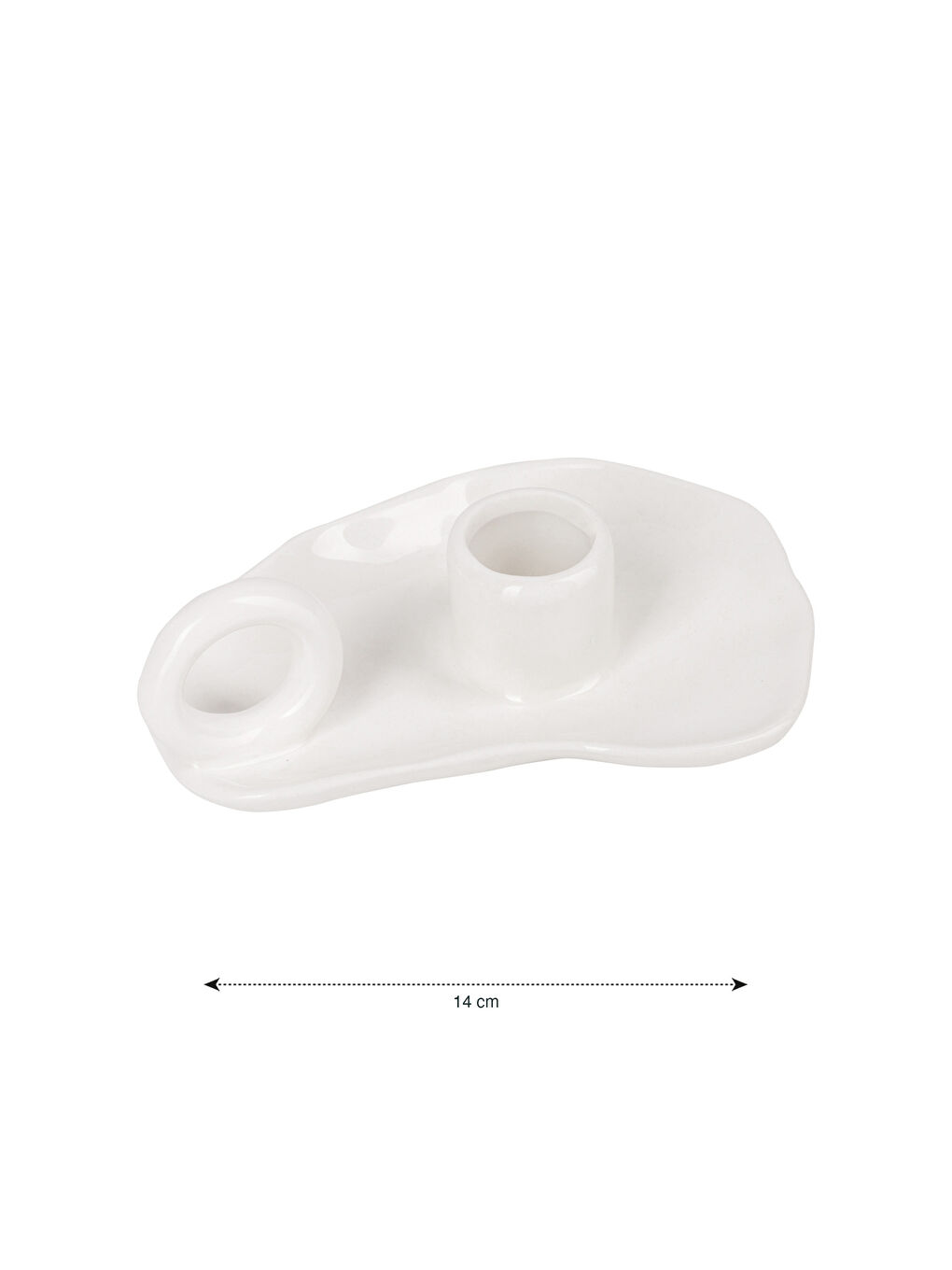Ceramic Candle Holder 14 cm -S5G720Z8-J5E