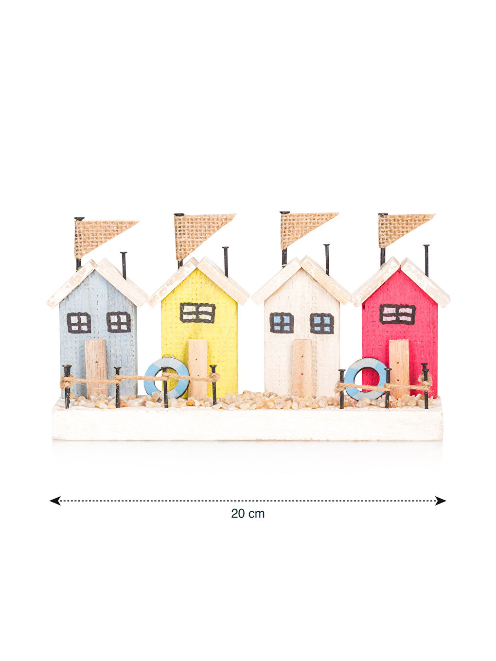 LCW HOME Karişik Ev Figürlü Dekoratif Obje 20 cm - 2